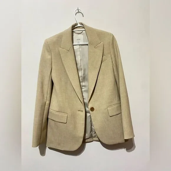 NEW Aritzia Wilfred Flores Single-Breasted Oversized Blazer - Picture 4 of 4